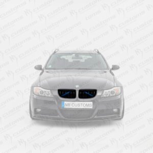 Grelhas duplas BMW E90/E91 pré (05-08)