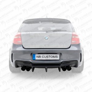 Para-choques + difusor look 1M BMW E81/E87
