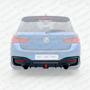 Difusor M Performance (O--O) c/luz F1 BMW F20/F21 lci (15-19)