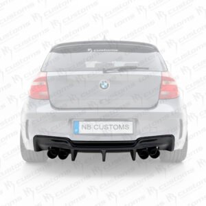 Difusor look 1M BMW E81/E82/E87/E88