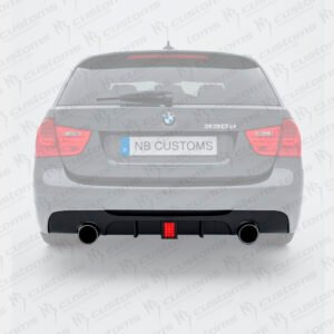 Difusor M Performance (O--O) c/ luz F1 BMW E90/E91