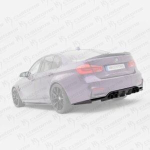 Difusor com splitters look M3 BMW F30/F31
