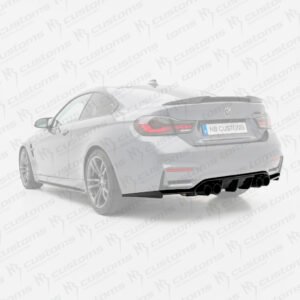 Difusor com splitters look M4 BMW F32/F33/F36