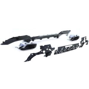 Difusor com ponteiras look 340 BMW G20/G21 pré (19-22) - Image 3