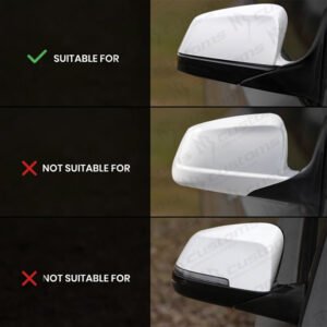 Capas de espelho M BMW F10/F11/F07/F06/F12/F13/F01/F01/F02 pré - Image 5