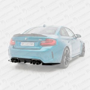 Difusor com splitters BMW F87