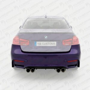 Para-choques com difusor look M3 fase 2 BMW F30
