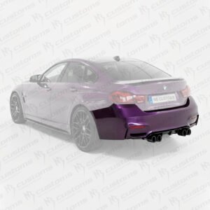 Para-choques + Difusor Look M4 fase 2 BMW F32/F33/F36