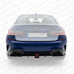 Para-choques + difusor c/ luz F1 BMW G20 pré (19-22)