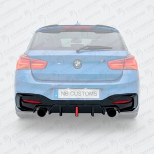 Difusor M Performance (O--O) c/luz F1 BMW F20/F21 lci (15-19)