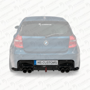 Difusor NB Performance com luz F1 (OO---OO) BMW E81/E87