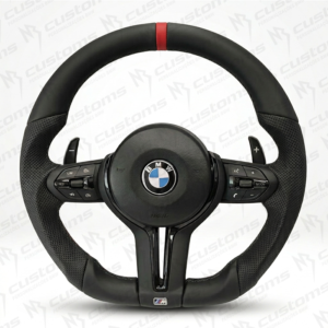 Volante em pele perfurada risca vermelha F2x/F3x